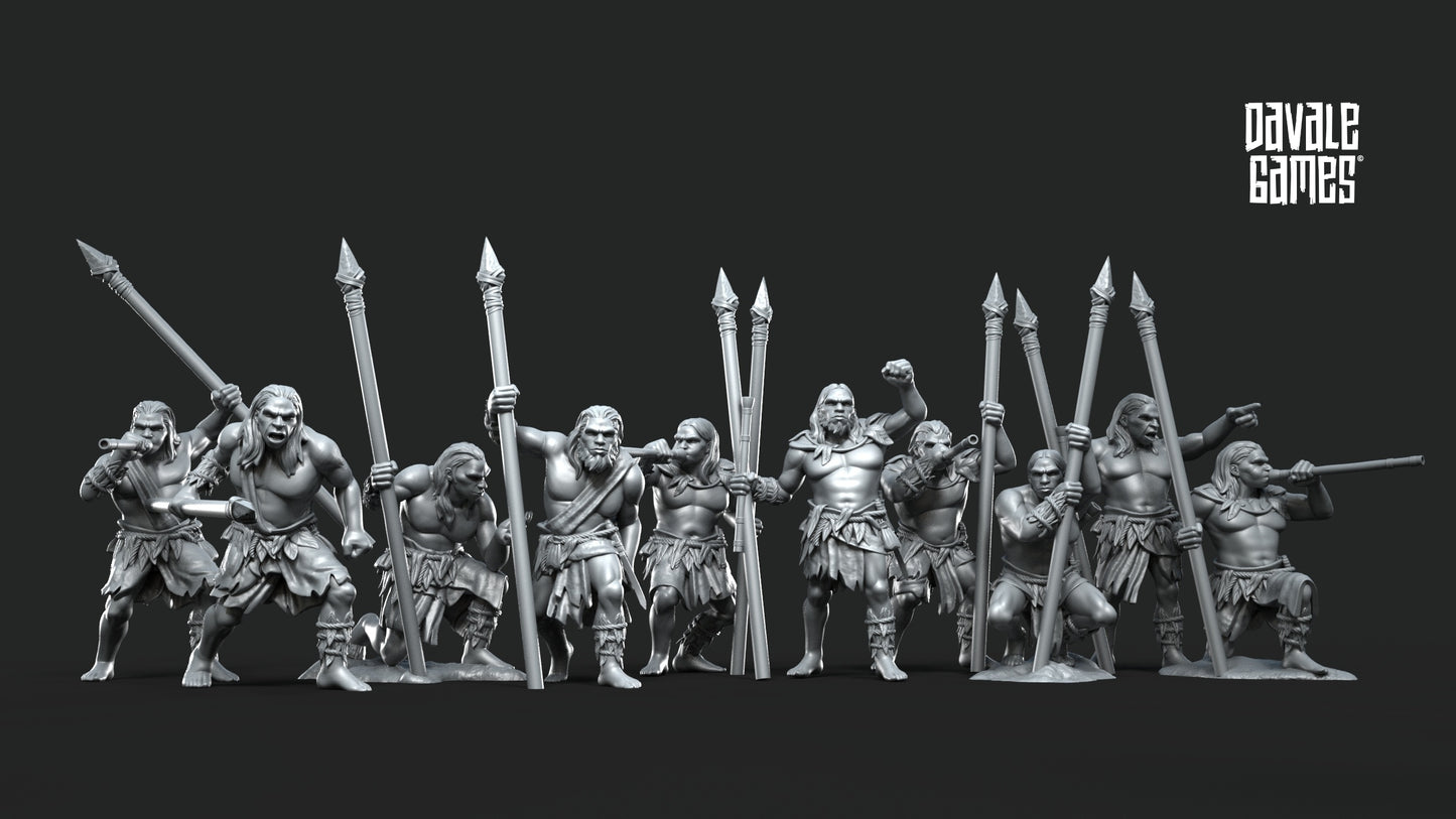 Forest Tribe-Fantasy Infantry - 28mm