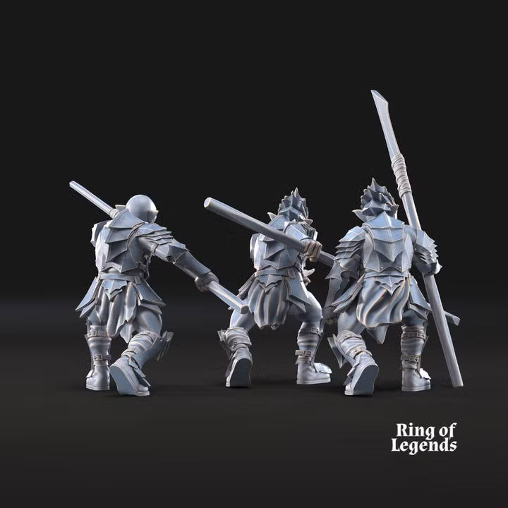Goblins with spear x 3
