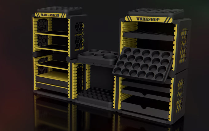 War-Ganizer Workshop – Modular Rack Frame Only