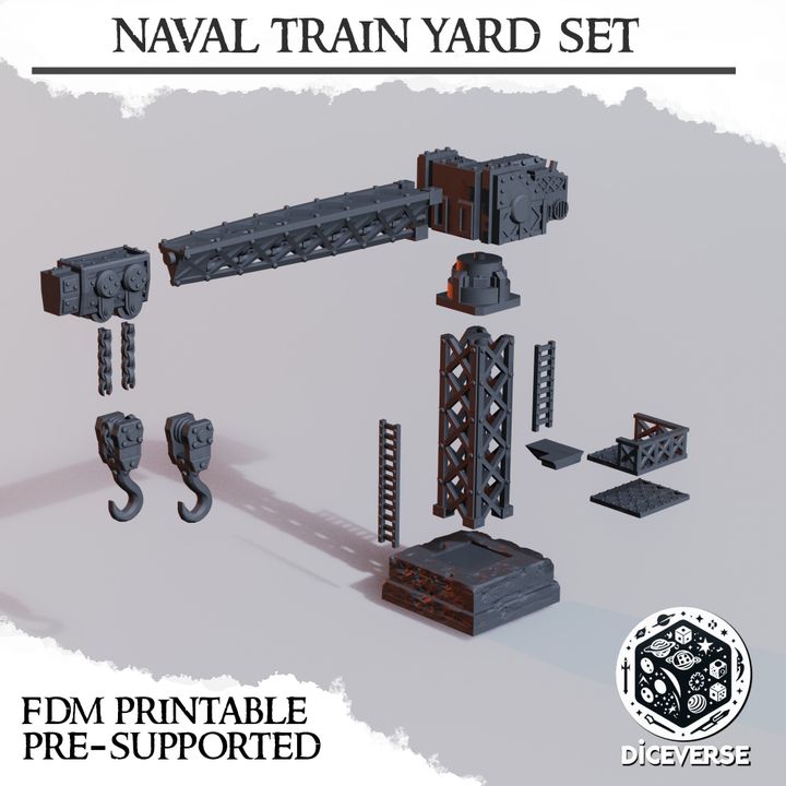 naval yard crane contents