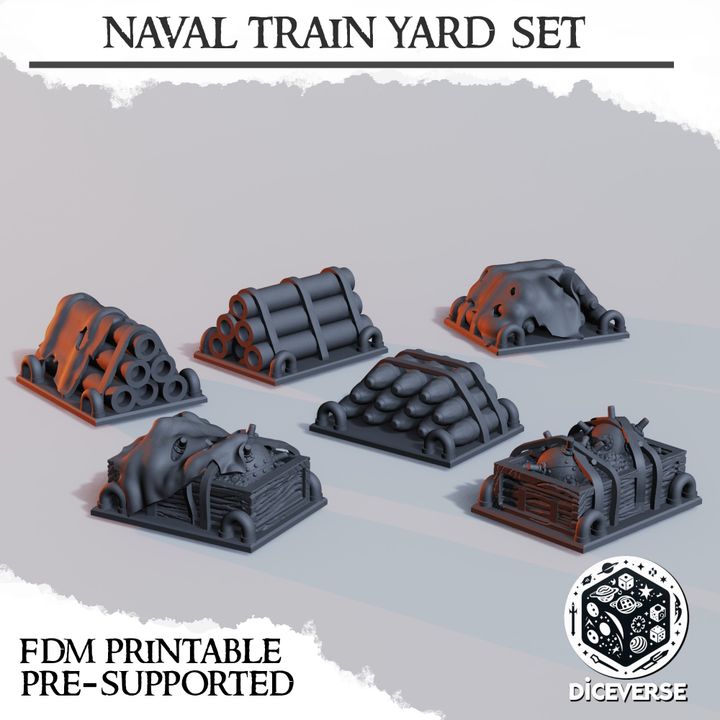 naval yard boxes and bundles