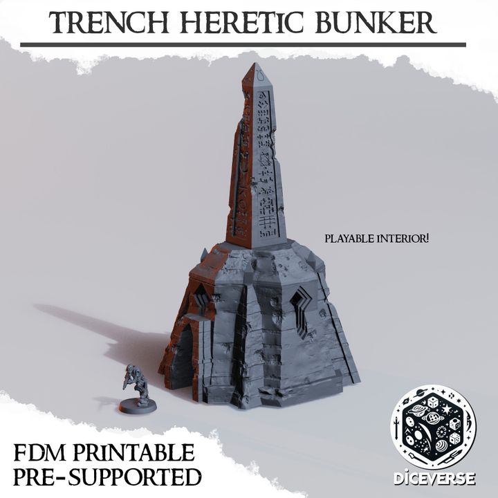 heretic bunker with obilisk