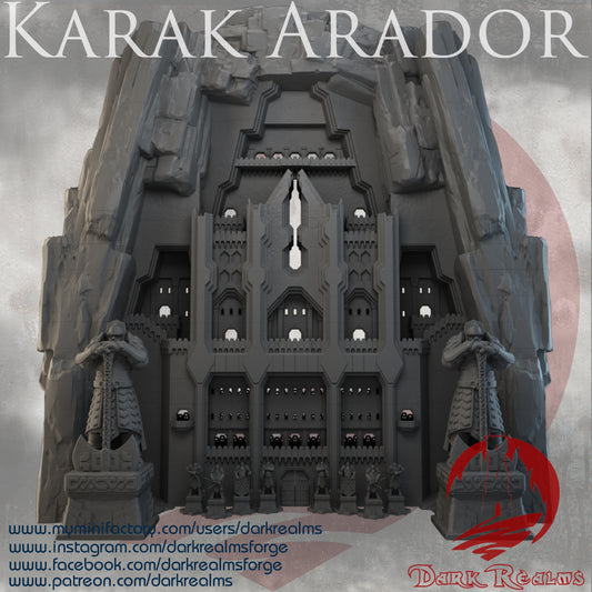 Karak Arador Fantasy terrain perfect for MESBG in 28mm scale