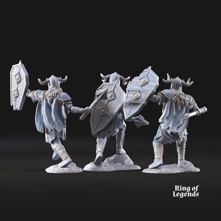 Khalum warriors x 3 pose 2