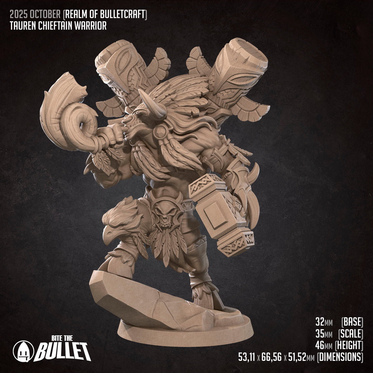 Minotaur Chieftain Warrior