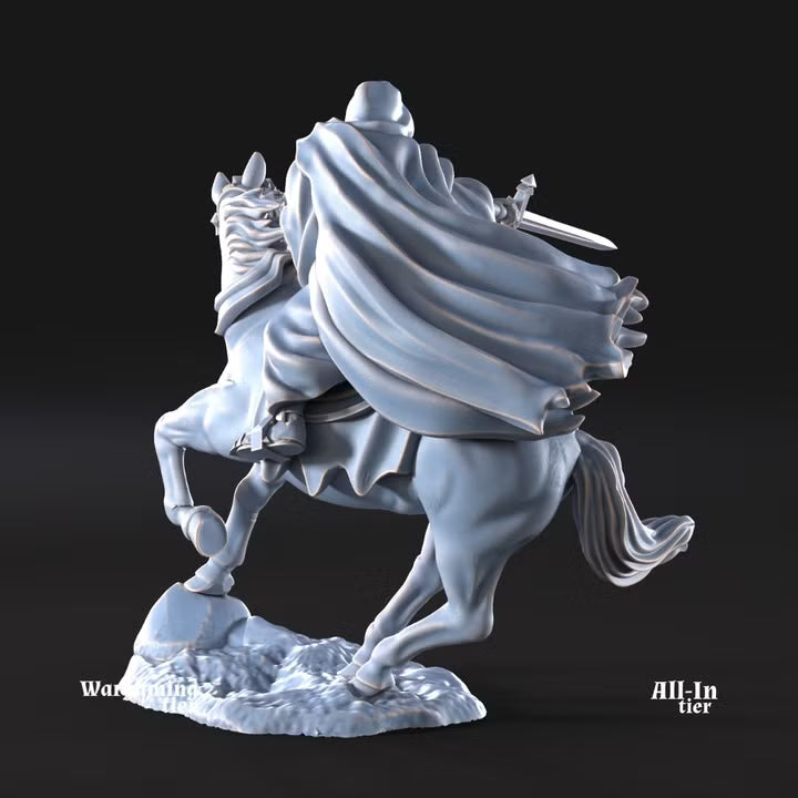 Generic wraith foot and mounted version 3