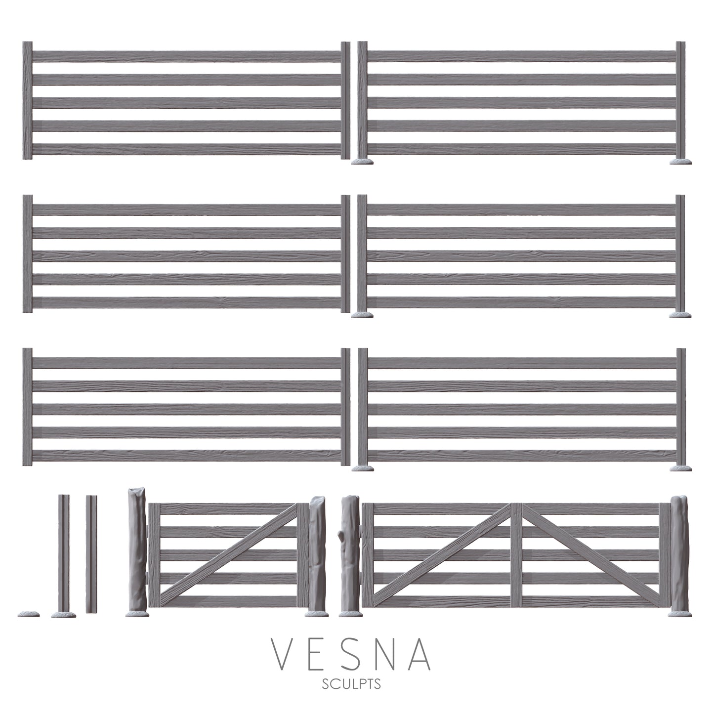 Rail fence