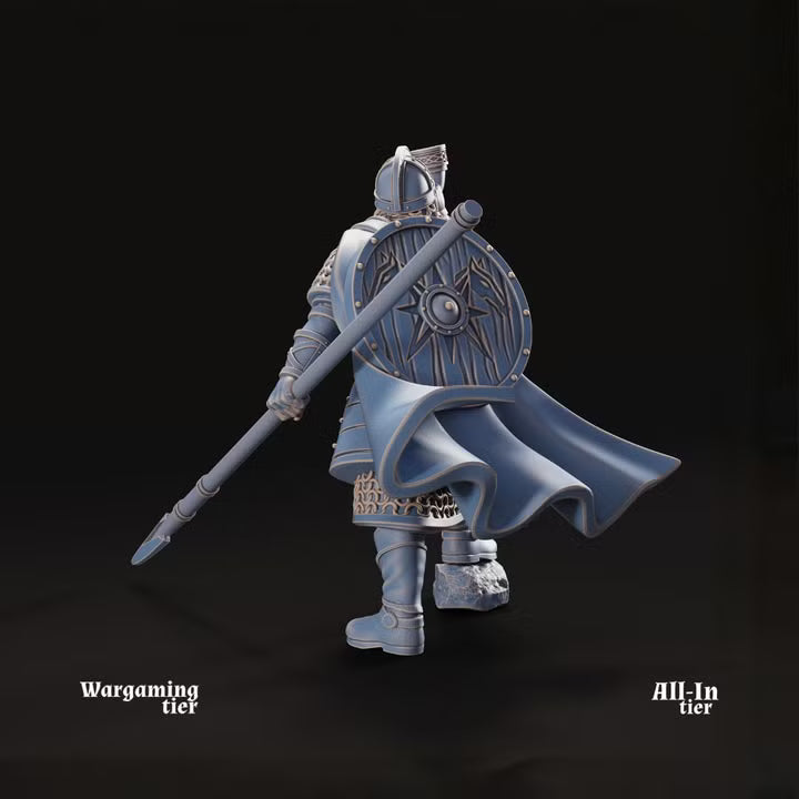 West Human Warrior with horn