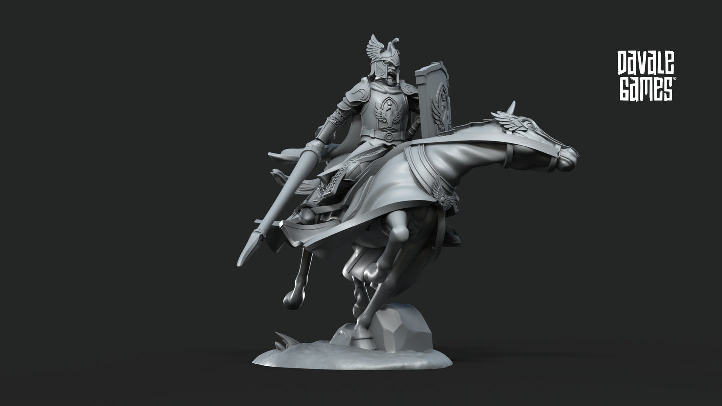 6x Swan Riders-White Swan-Fantasy - 28mm