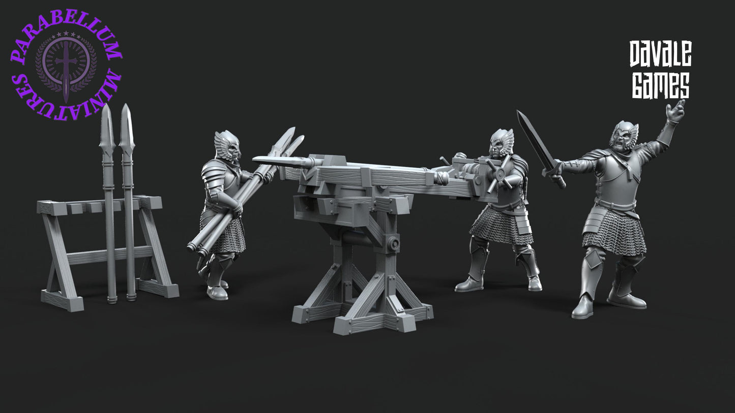 Grey Castle Rocket Launcher with Dotation