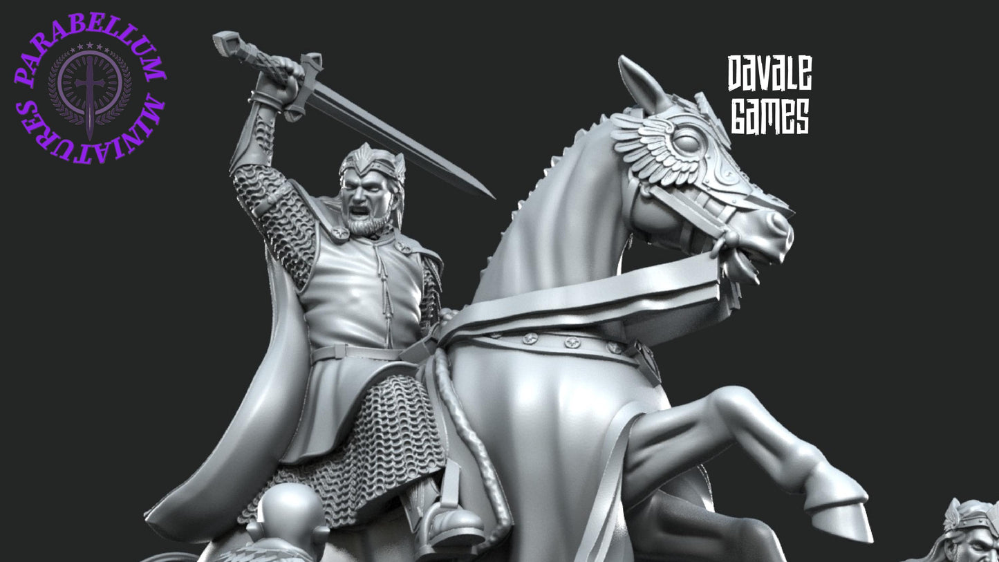 High King of Grey Castle mtd and foot