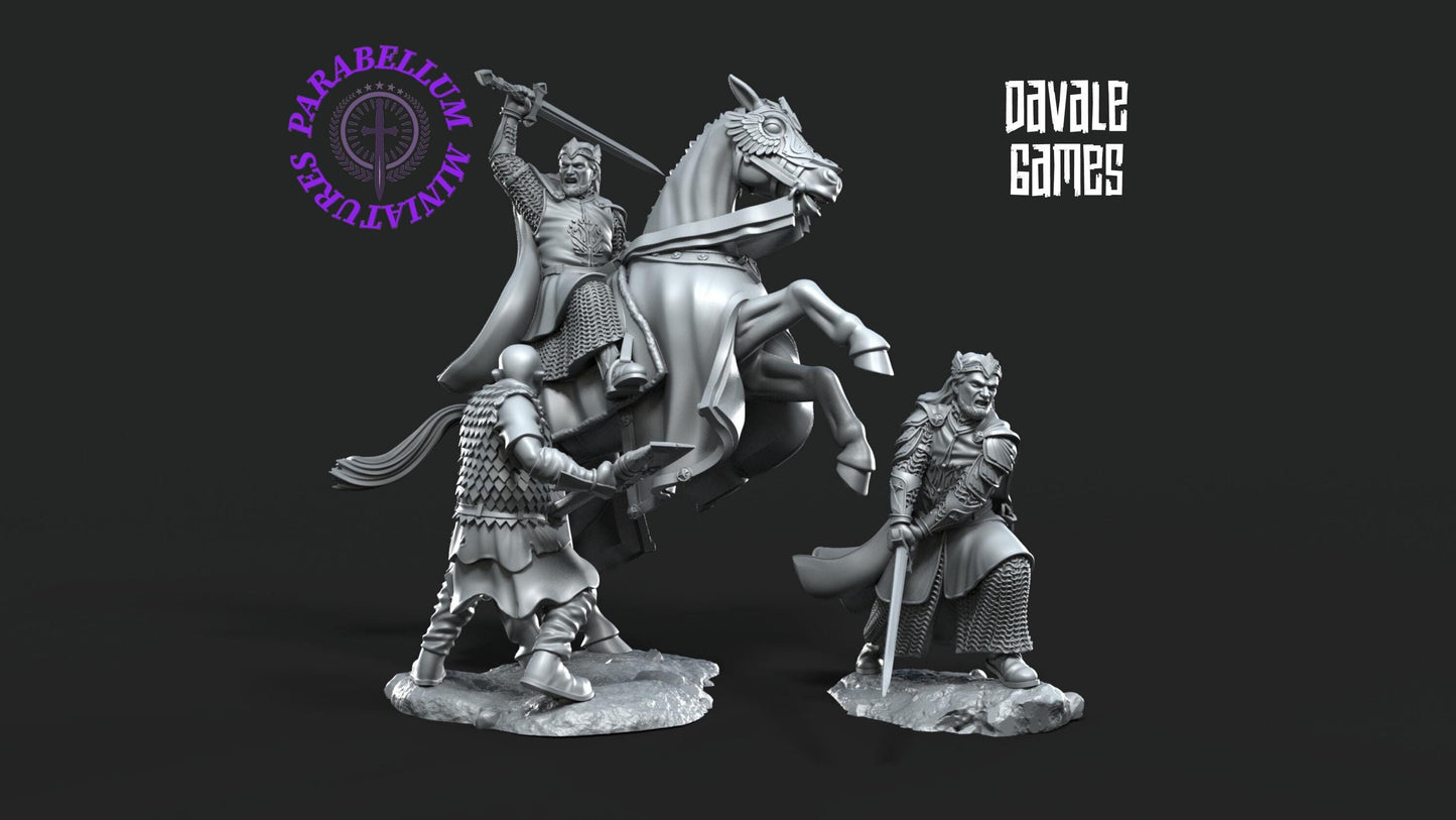 High King of Grey Castle mtd and foot