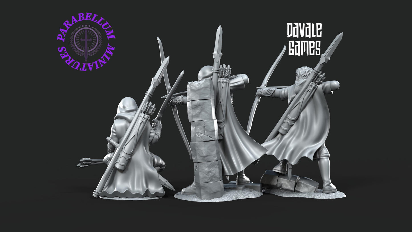 3x Grey Castle Rangers