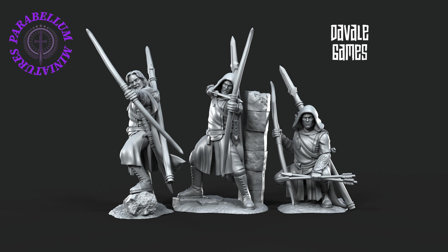 3x Grey Castle Rangers
