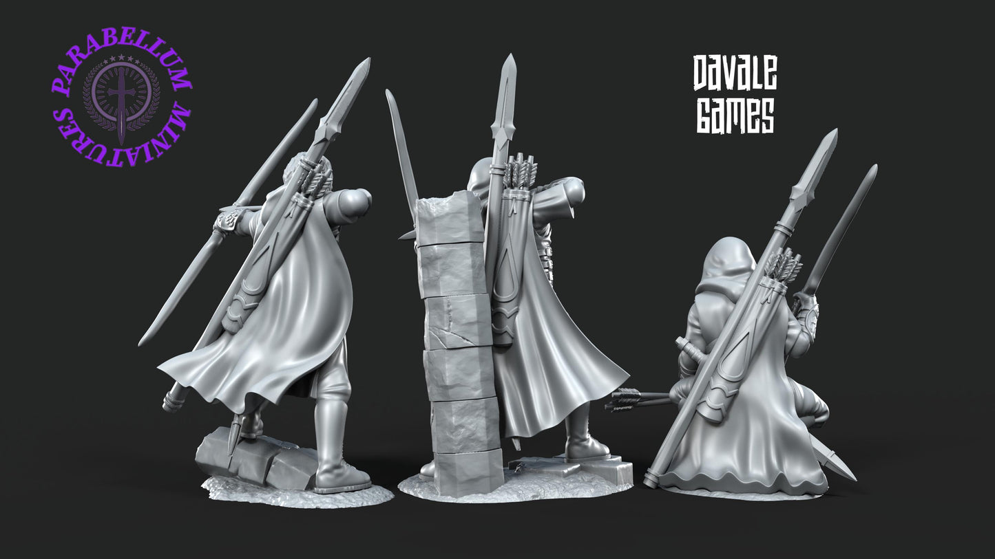 3x Grey Castle Rangers