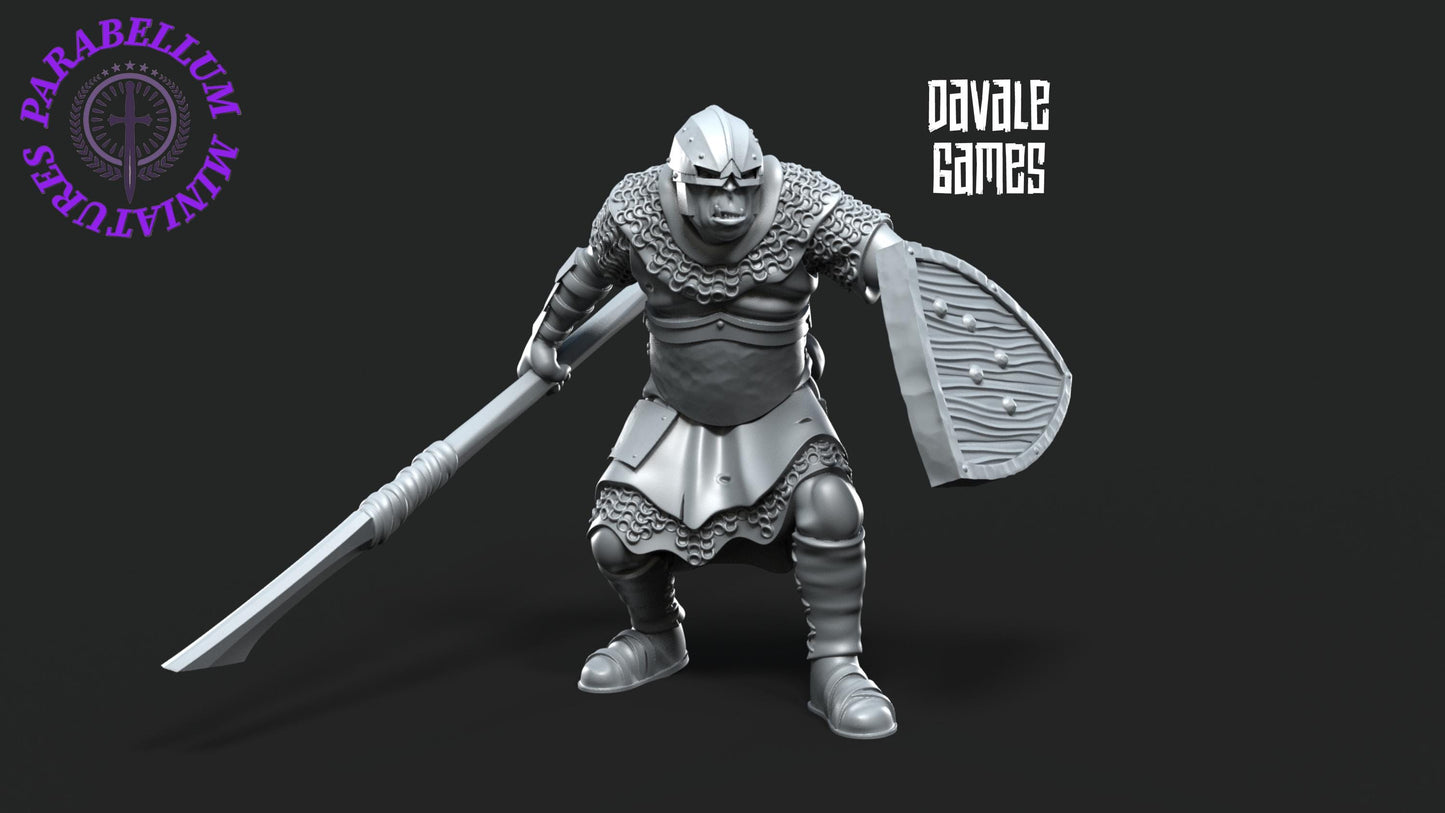 6x Mörlok Orcs with spear (Old regular orcs)