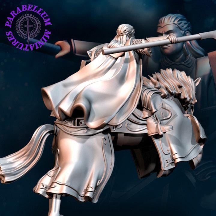 Bloody Elf King foot and mounted