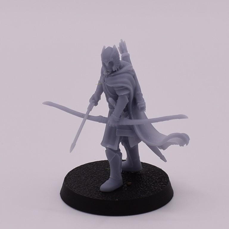 3x Grey Castle guard with long bow