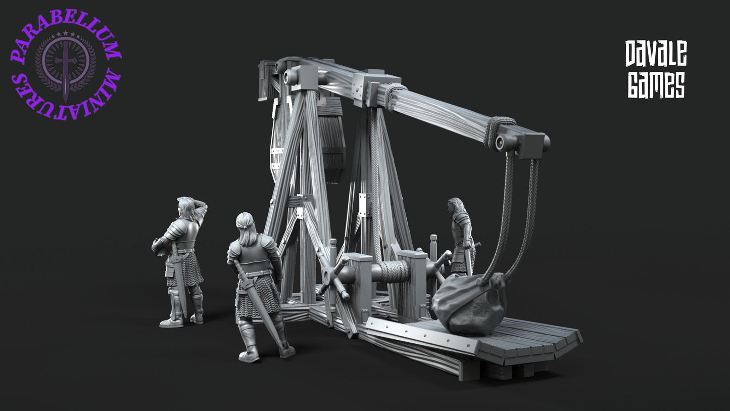 Grey Castle Trebuchet with Dotation