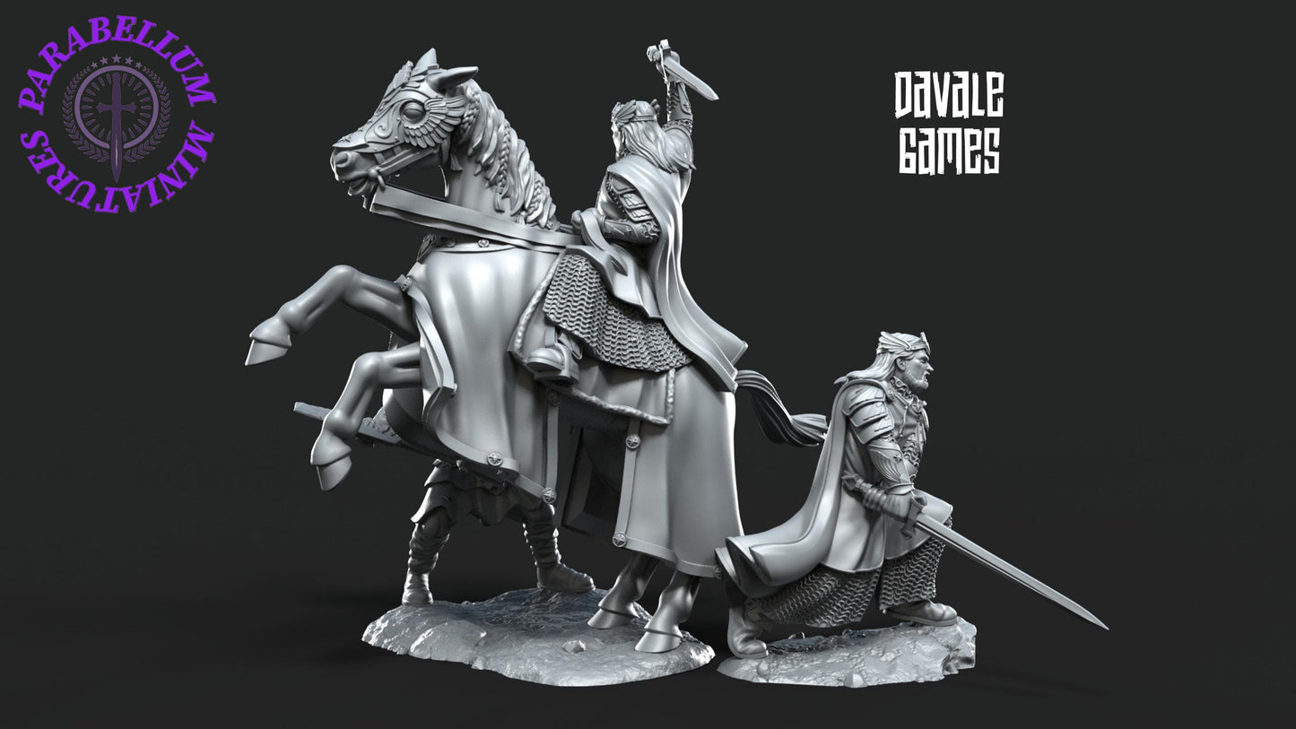 High King of Grey Castle mtd and foot