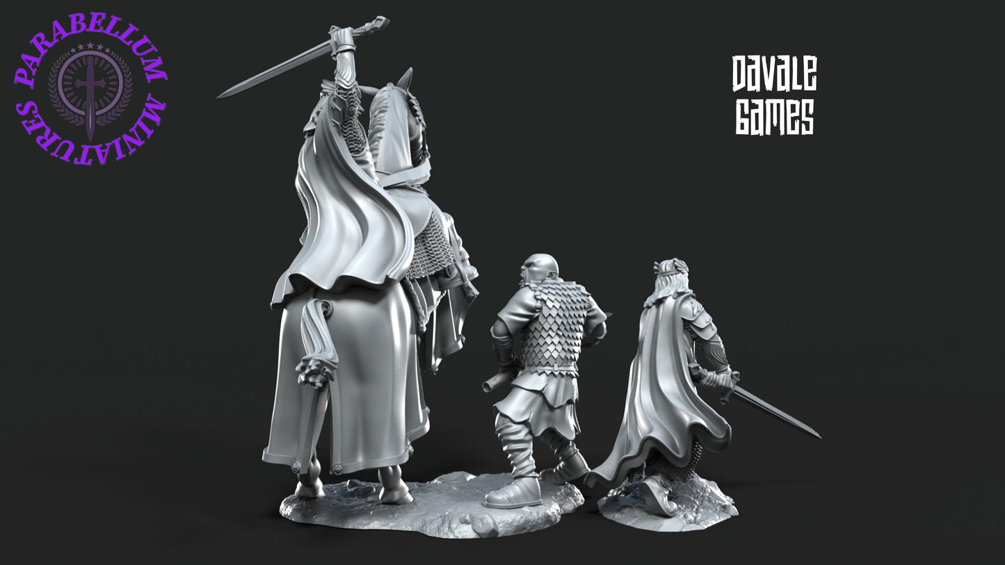 High King of Grey Castle mtd and foot