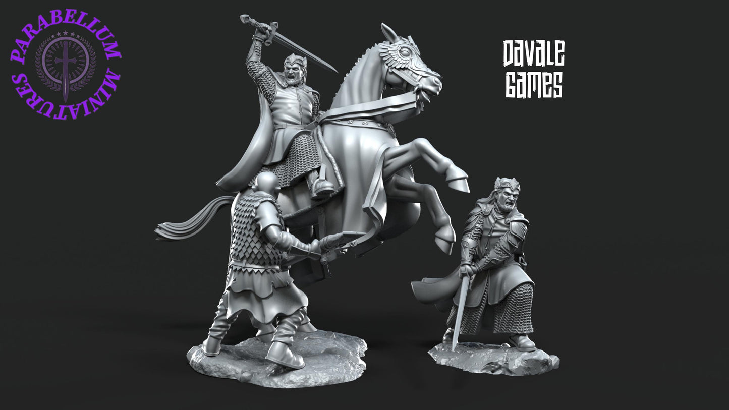High King of Grey Castle mtd and foot