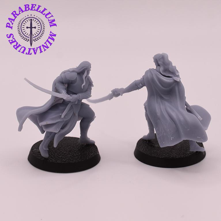 Sylthar & Thalindor, Elven twins