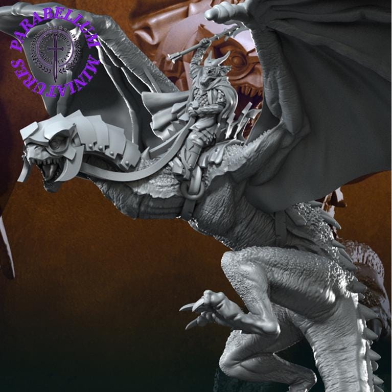 Wyvern with Mage King