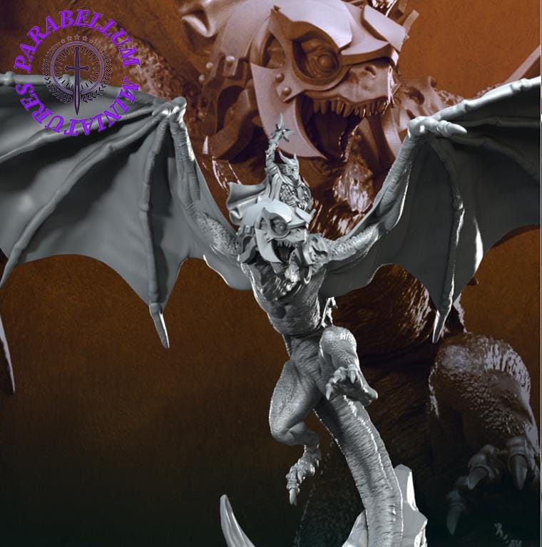 Wyvern with Mage King