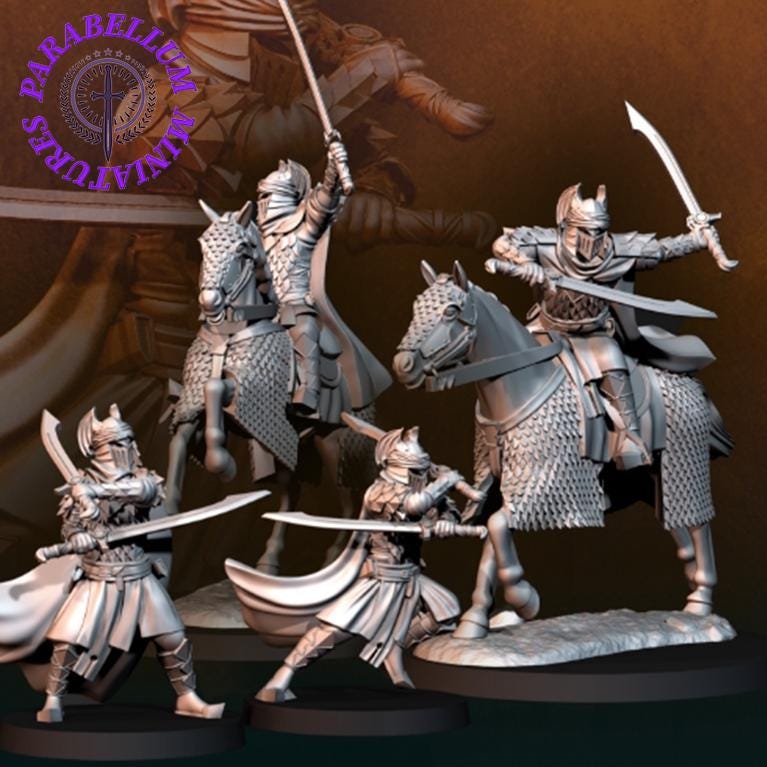 Dragon Army Guard foot and mounted