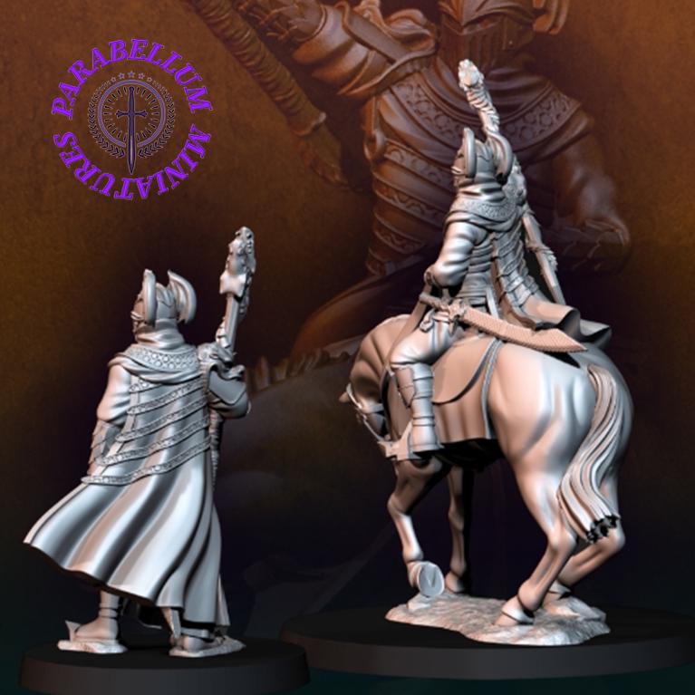 Dragon Mage - foot and mounted