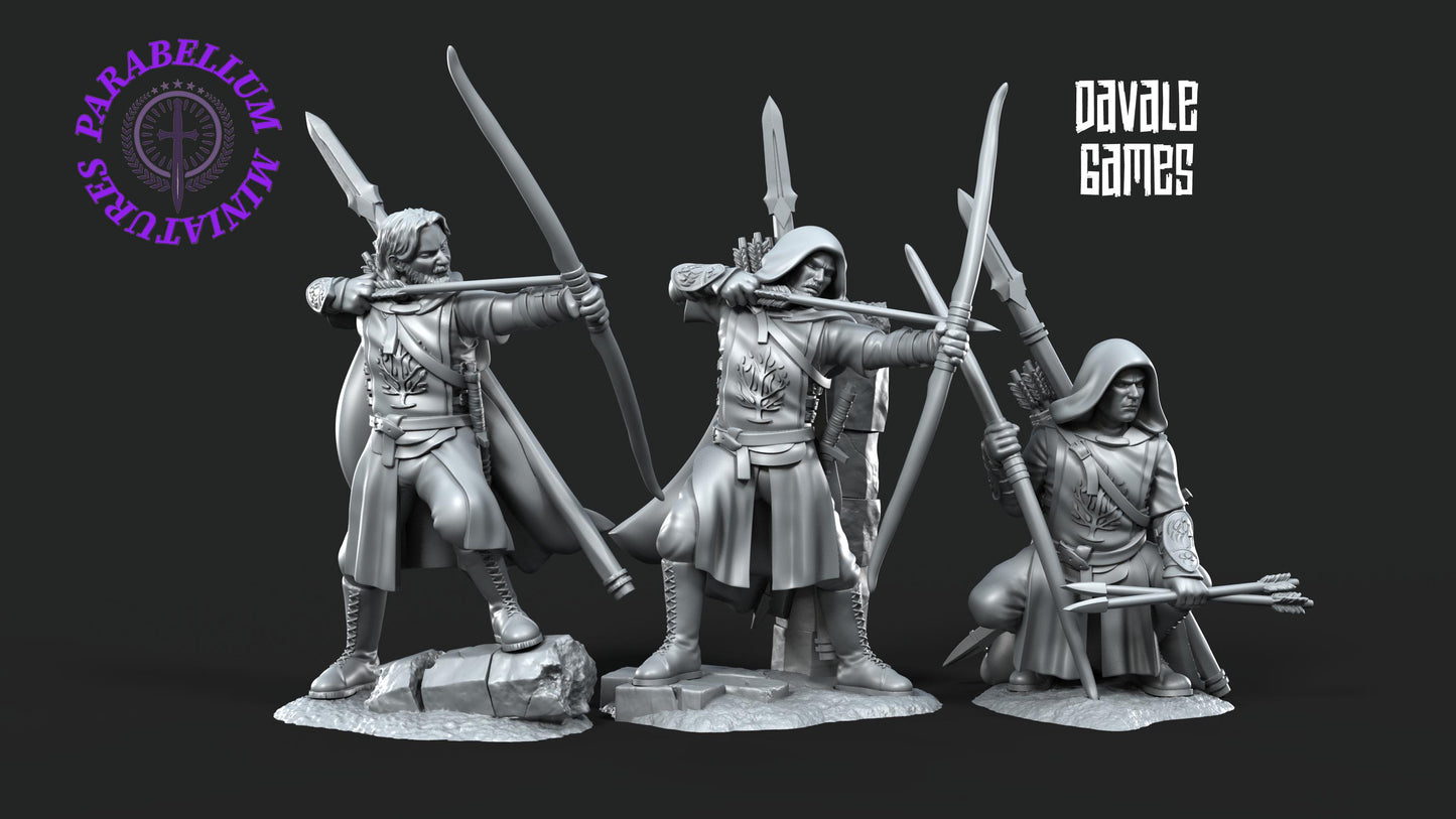 3x Grey Castle Rangers