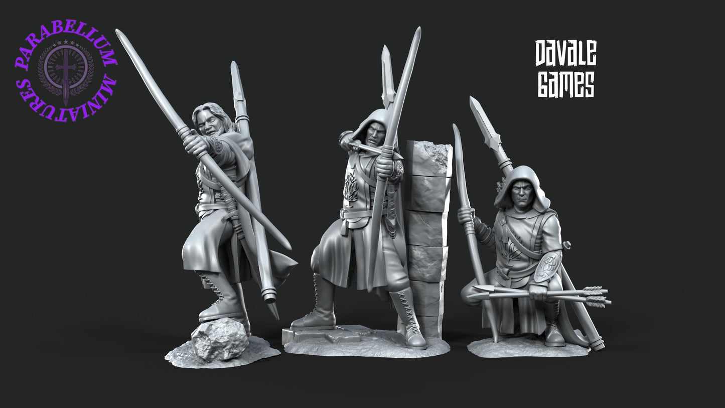 3x Grey Castle Rangers