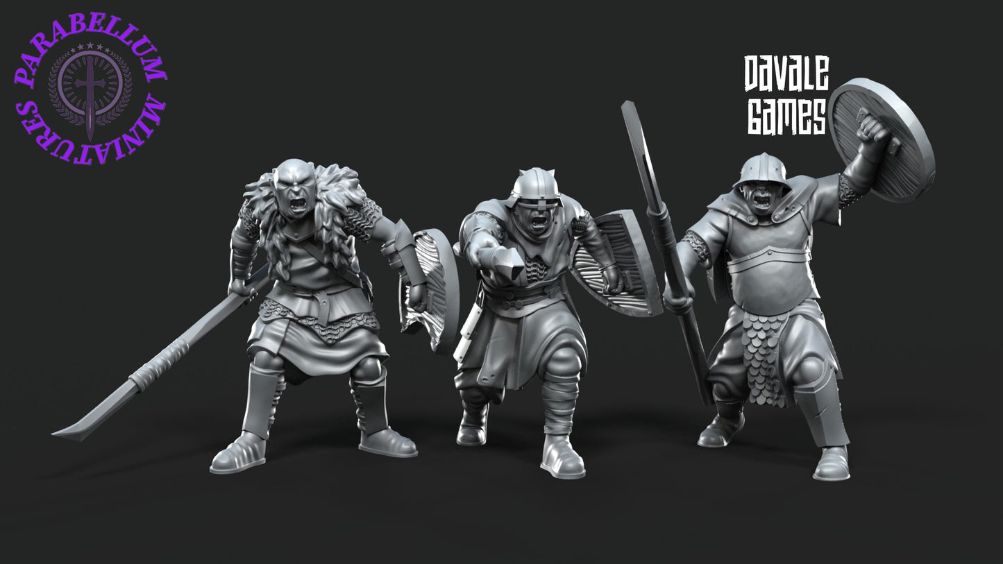 6x Mörlok Orcs with spear (Old regular orcs)