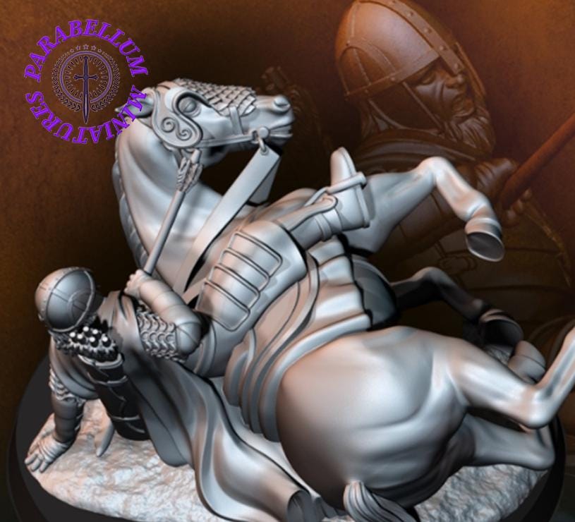 West Human rider casualty