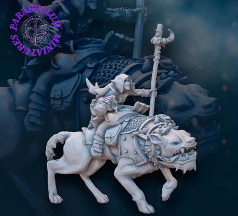 Goblin Shaman with Warg
