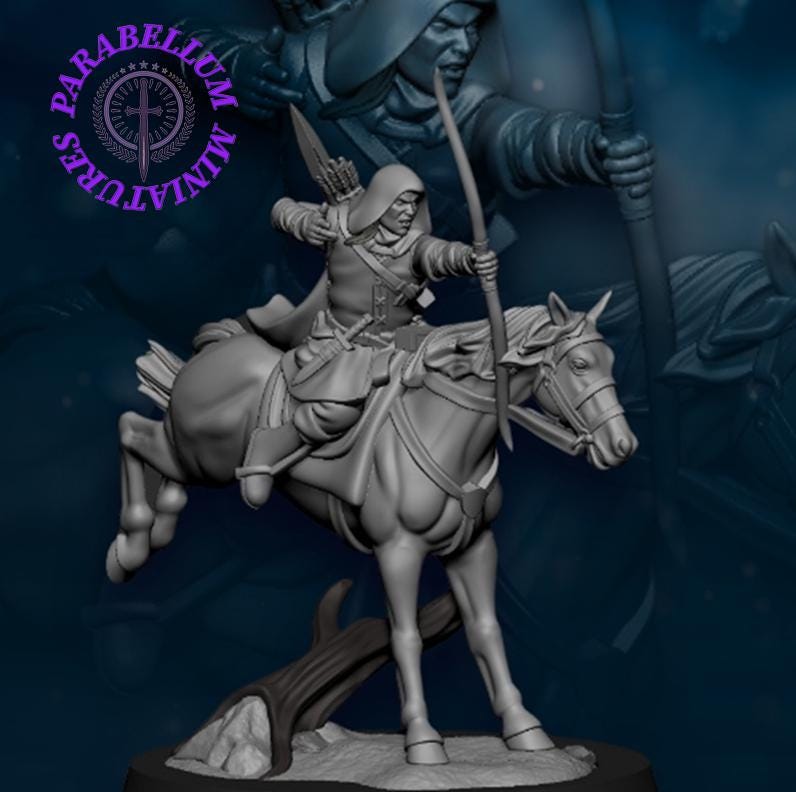 North Human riders with bow and sword