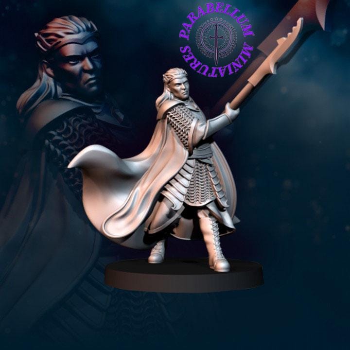 Bloody Elf King foot and mounted