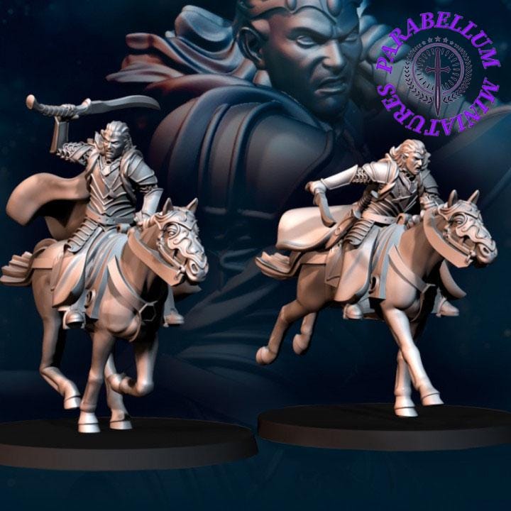 Bloody Elf Brothers - foot and mounted