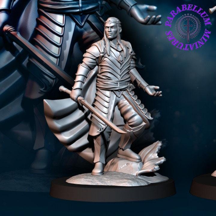 Lord of Bloody High Elves - foot and mounted