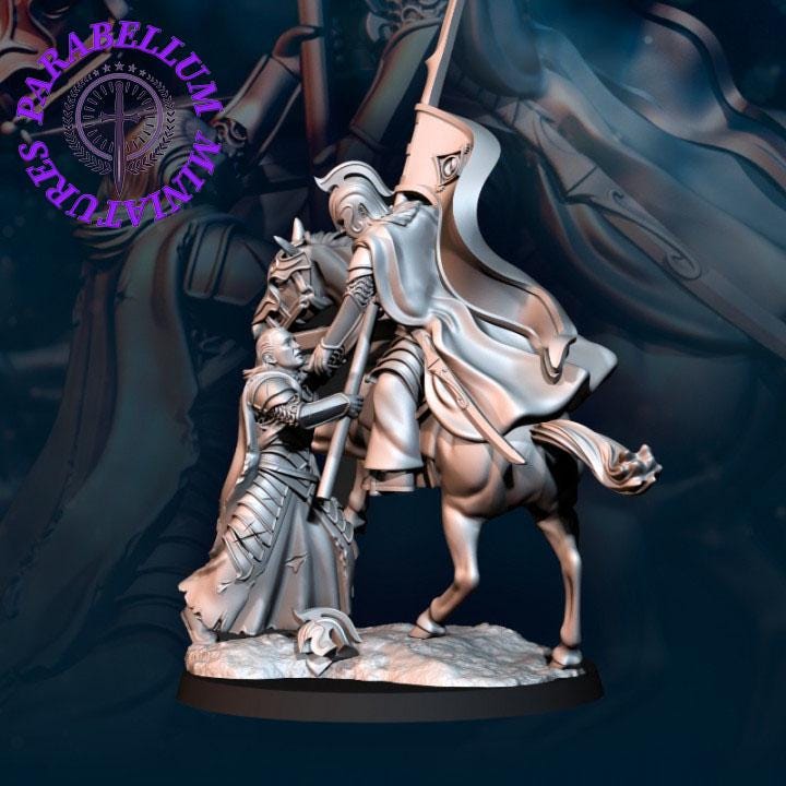 Bloody Elf Banner - mounted