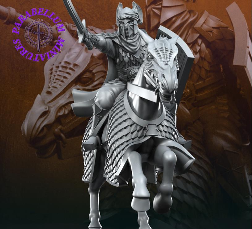 Dragon Army Captain foot and mounted