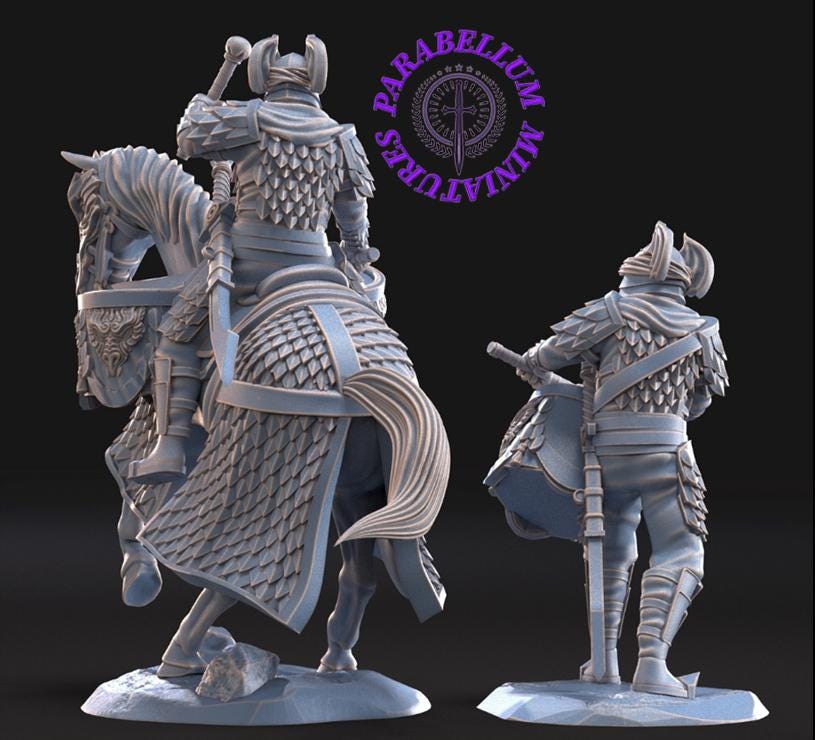 Dragon Army Drummer foot and mounted
