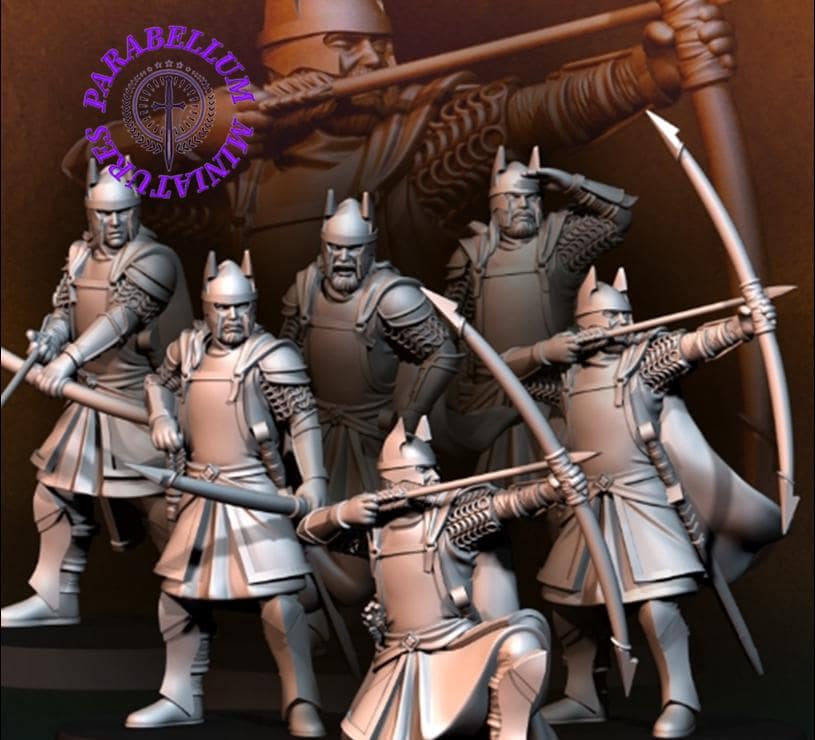 6x High Human warriors with bow