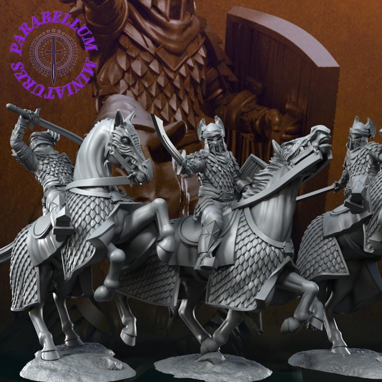 6x Regular Dragon Army on Horse