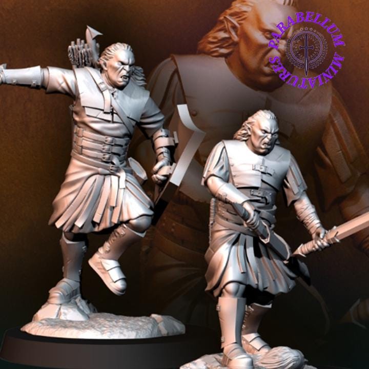 Bloody handed orc captains x 2