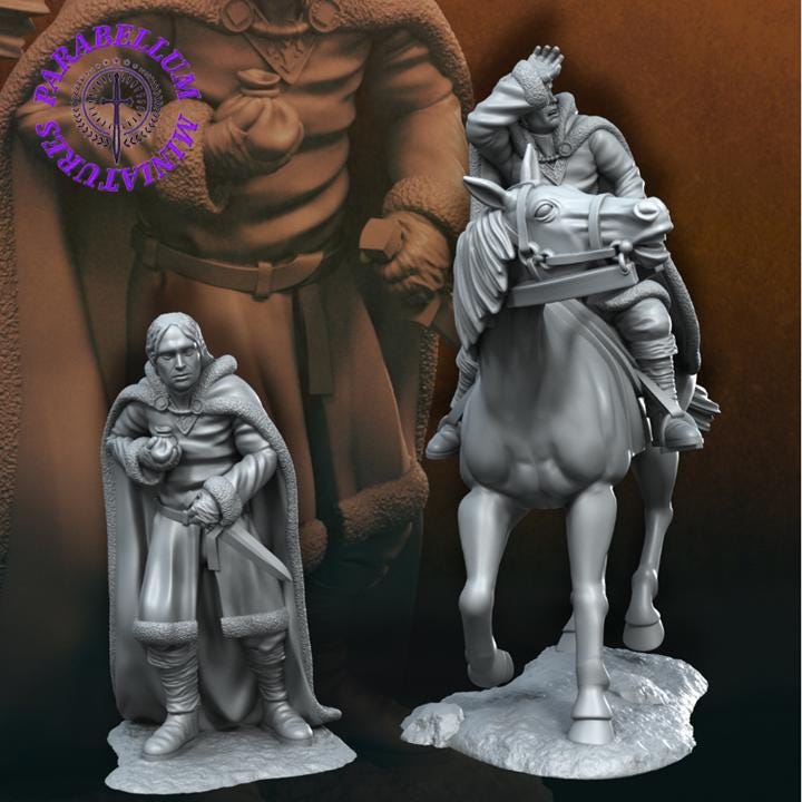 Bloody handed orc assistant foot and mounted