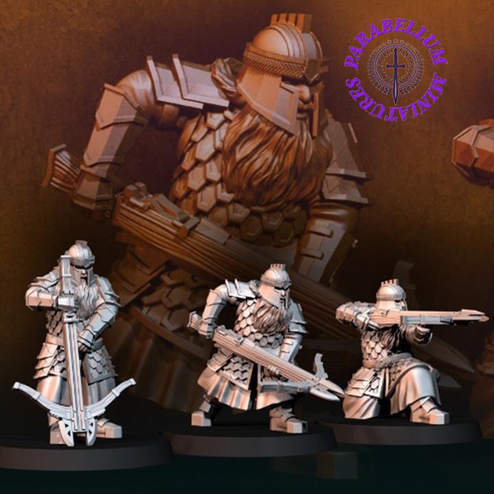 Silver Goat dwarves with crossbow