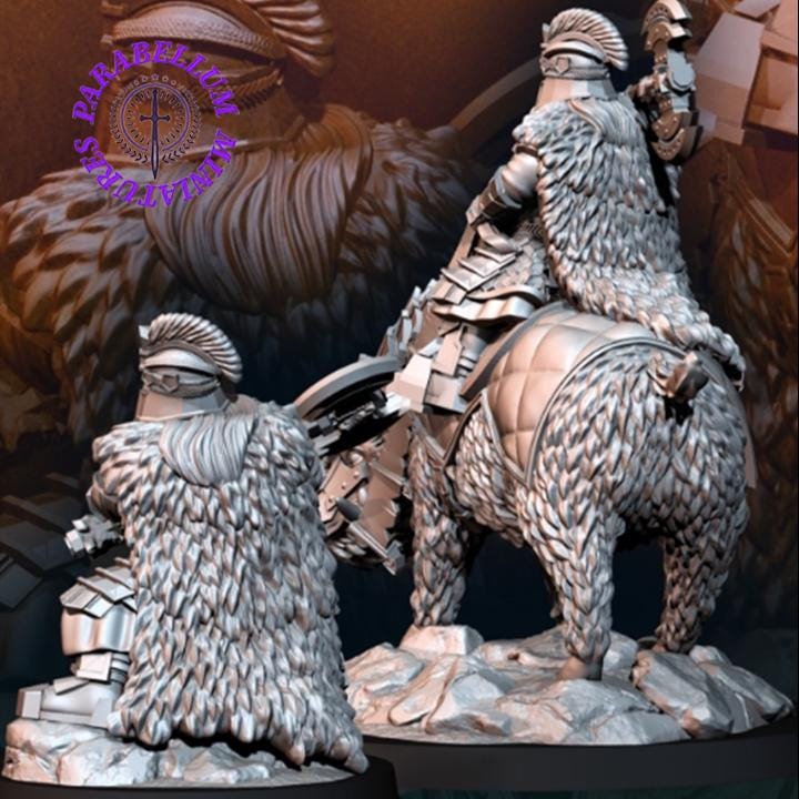 Silver Goat dwarf Iron Lord foot and mounted