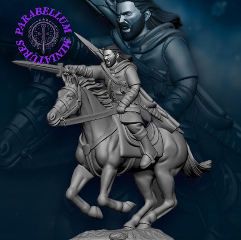 North Human riders with bow and sword